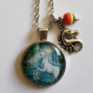 Unicorn Charm Necklace